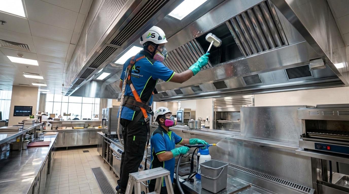 Kitchen Exhaust Cleaning Dubai - Commercial Hood Maintenance Specialists