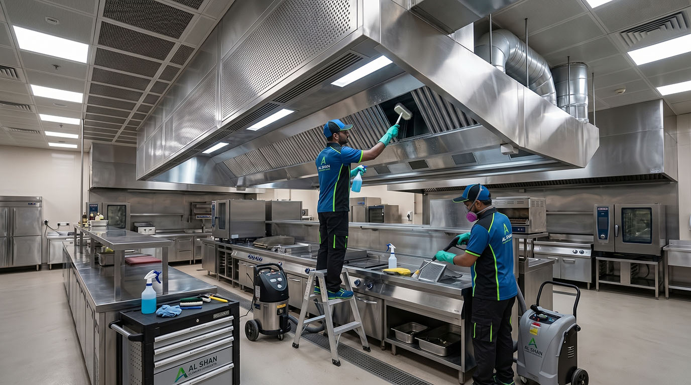 Kitchen Exhaust Cleaning Dubai - Civil Defence Certified Hood Degreasing